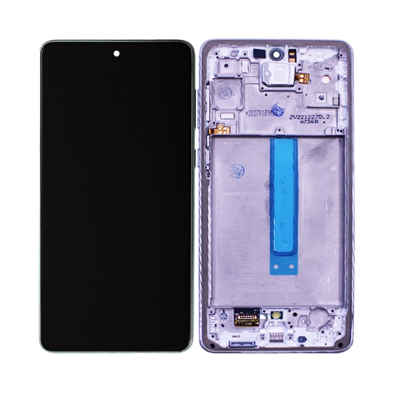 Touch+Display+Frame Samsung Galaxy A73 5G 2022/A736F Service Pack Branco